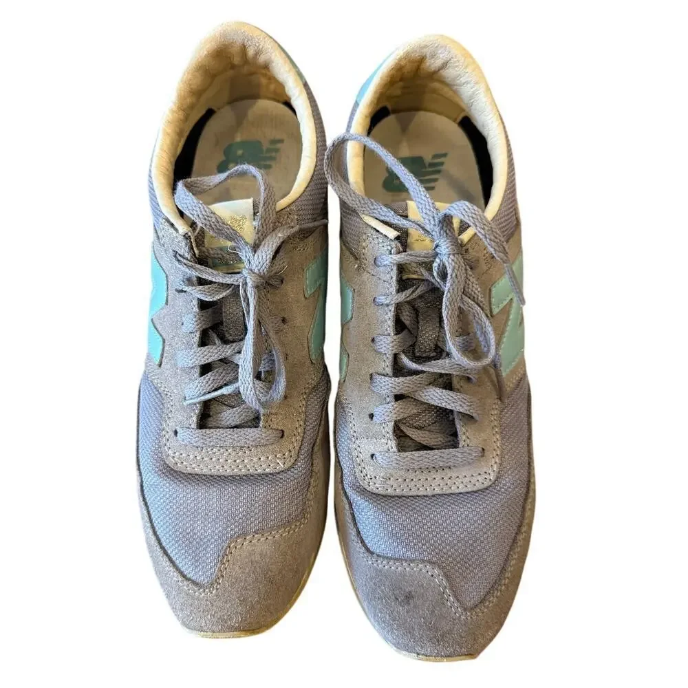 NEW BALANCE 620 Gray/ Teal Sneakers Women size 9